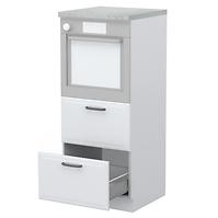 Küchenschrank Evia k14-60-2mb/4 pearl grey Matt