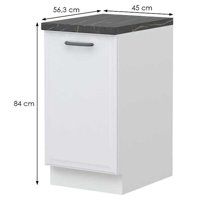 Küchenschrank Evia r-45-1k/4 pearl grey Matt
