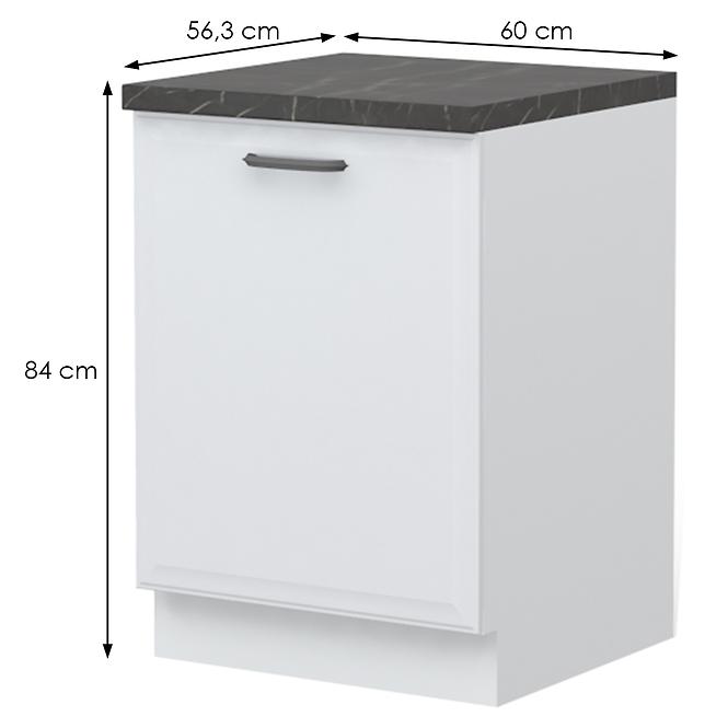 Küchenschrank Evia r-60-1k/4 pearl grey Matt