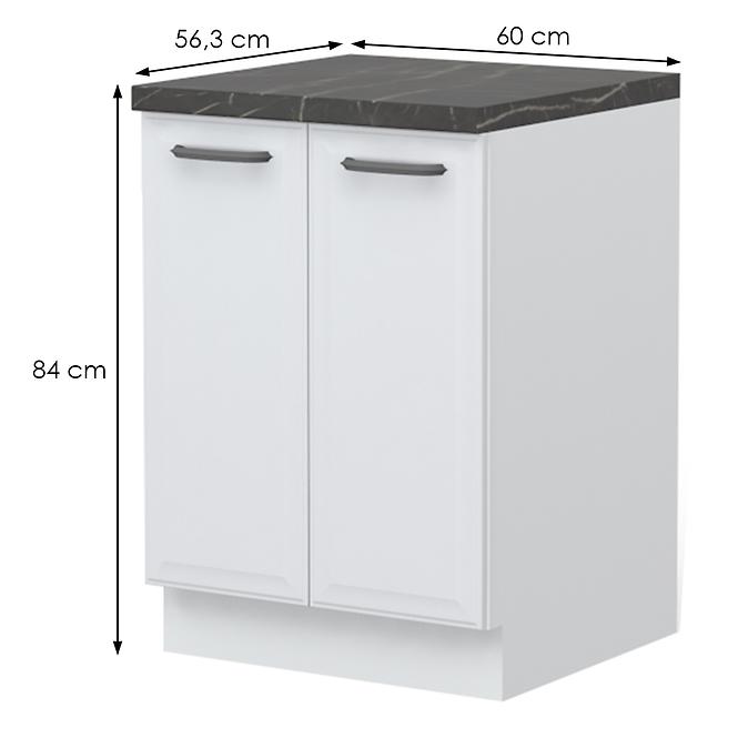 Küchenschrank Evia r-60-2k/4 pearl grey Matt