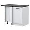 Küchenschrank Evia r-ug-1k/4 pearl grey Matt