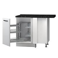 Küchenschrank Evia r-ug-1kmcl/4 pearl grey Matt