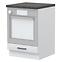 Küchenschrank Evia r-60-r/4 korpus pearl grey Matt