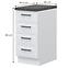 Küchenschrank Evia r-40-4f/4 4s standard pearl grey Matt,2