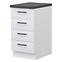 Küchenschrank Evia r-45-4f/4 4s standard pearl grey Matt
