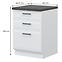 Küchenschrank Evia r-60-3f/4 3s standard pearl grey Matt,2