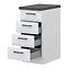 Küchenschrank Evia r-40-4mbox/4 4s pearl grey Matt