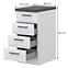 Küchenschrank Evia r-40-4mbox/4 4s pearl grey Matt,2