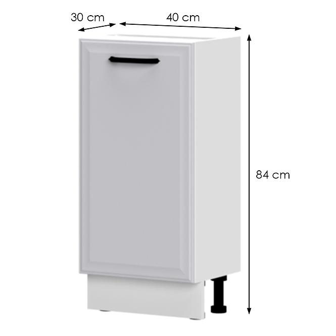 Küchenschrank Evia r3-40-1k/4 pearl grey Matt,2