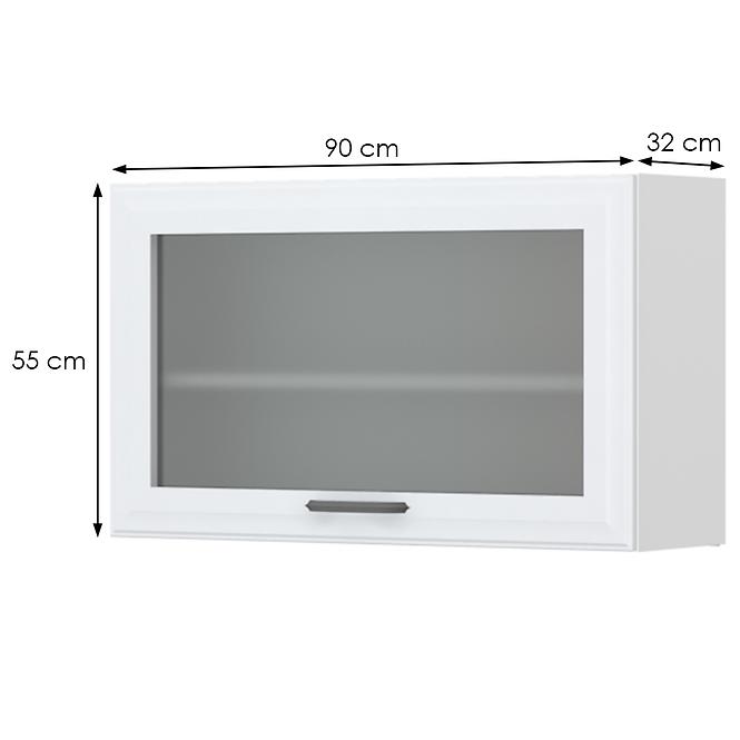 Küchenschrank Evia v5-90-1ksp/4 pearl grey Matt,2