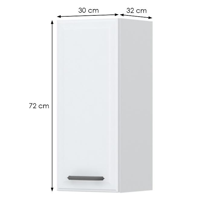 Küchenschrank Evia v7-30-1k/4 pearl grey Matt,2