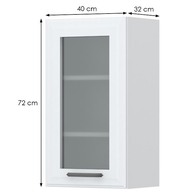 Küchenschrank Evia v7-40-1ks/4 pearl grey Matt,2