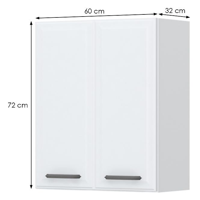 Küchenschrank Evia v7-60-2k/4 pearl grey Matt,2