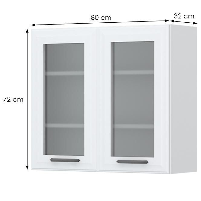 Küchenschrank Evia v7-80-2ks/4 pearl grey Matt,2
