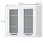 Küchenschrank Evia v7-80-2ks/4 pearl grey Matt,2