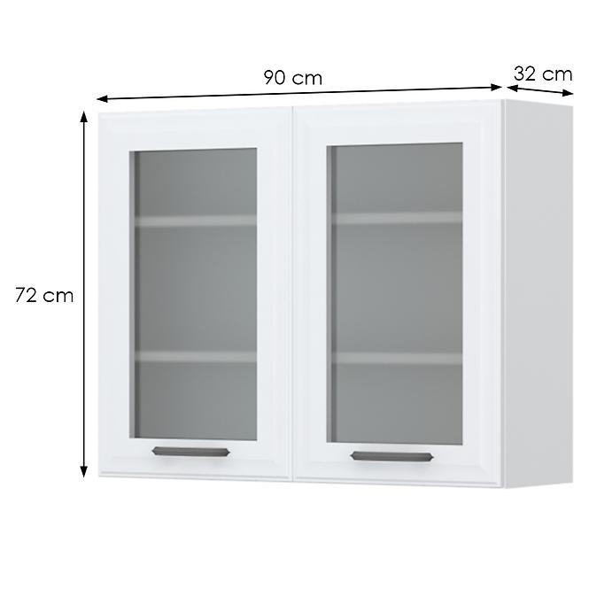 Küchenschrank Evia v7-90-2ks/4 pearl grey Matt,2
