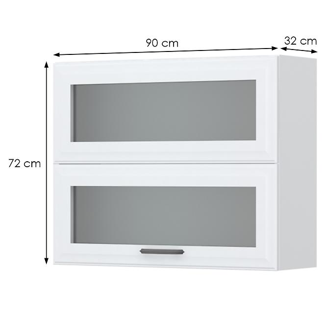 Küchenschrank Evia v7-90-2ksp/4 pearl grey Matt,2