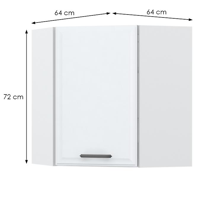 Küchenschrank Evia v7-ug-1k/4 pearl grey Matt,2