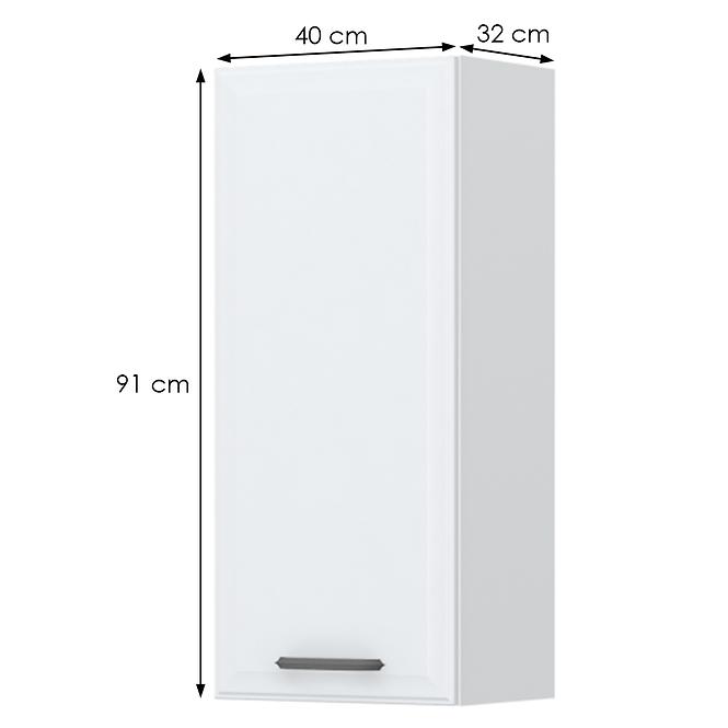 Küchenschrank Evia v9-40-1k/4 pearl grey Matt,2