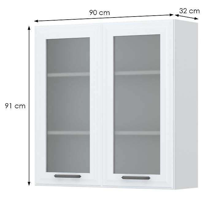 Küchenschrank Evia v9-90-2ks/4 pearl grey Matt,2