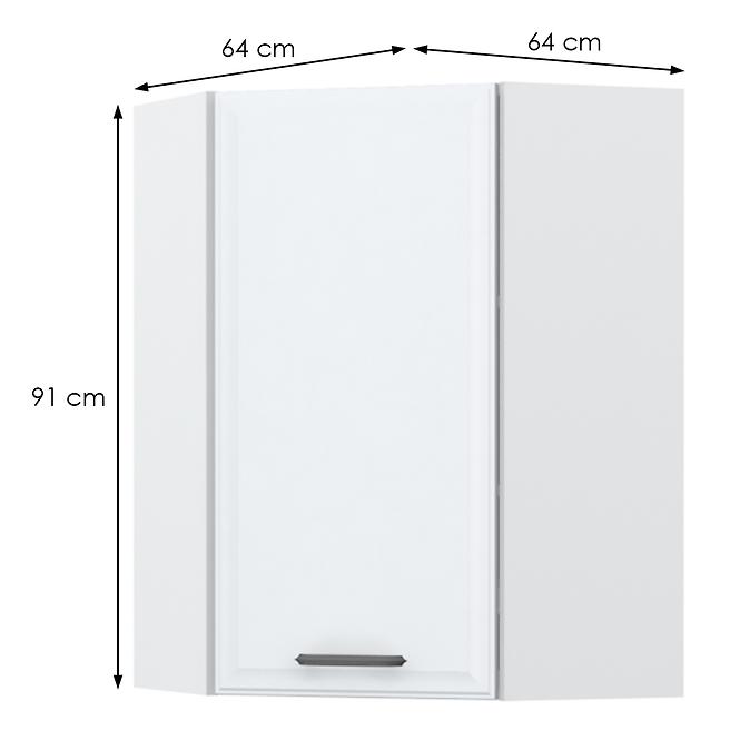Küchenschrank Evia v9-ug-1k/4 pearl grey Matt,2