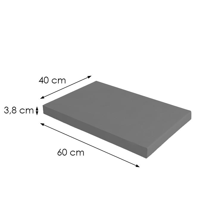 Arbeitsplatte 40 cm/38 mm antracit / U12290