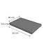 Arbeitsplatte 40 cm/38 mm antracit / U12290,2