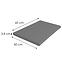 Arbeitsplatte 60 cm/38 mm antracit / U12290,2