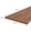 Arbeitsplatte 80 cm/38 mm Eiche estana dunkle  / R20366,2