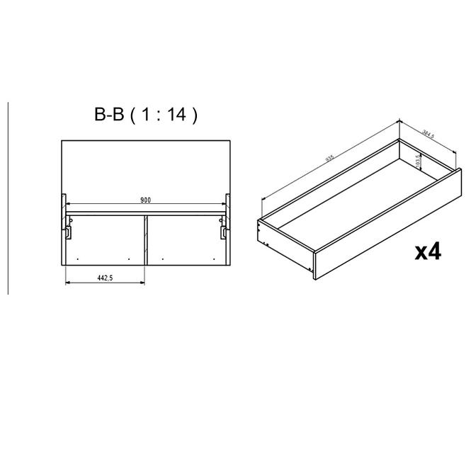 Bett Mati L1 S. Andersen / Kongo