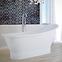 Frei stehende Badewanne Gloria 160/68 + Ablaufgarnitur Click Clack Gold,4