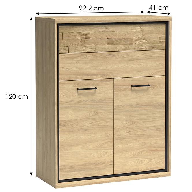 Kommode M6 Mediolan Board Natural Hikora