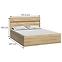 Bett M9 Milan 140x200 Natural Hikora,2