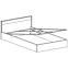 Bett M9 Milan 140x200 Natural Hikora,3