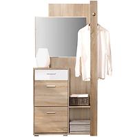 Garderobe Clip Eiche 90 cm Sonoma