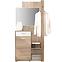 Garderobe Clip Eiche 90 cm Sonoma