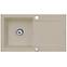 Spüle Mido (76x44) 1B 1D Sandbeige