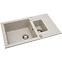Spüle Sparta Plus (78x48) 1½B 1D Sandbeige,2