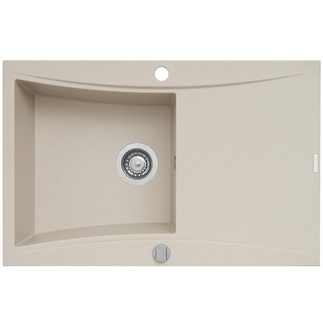 Spüle Softline (79x51) 1B 1D Sandbeige