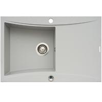 Spüle Softline (79x51) 1B 1D grau beton
