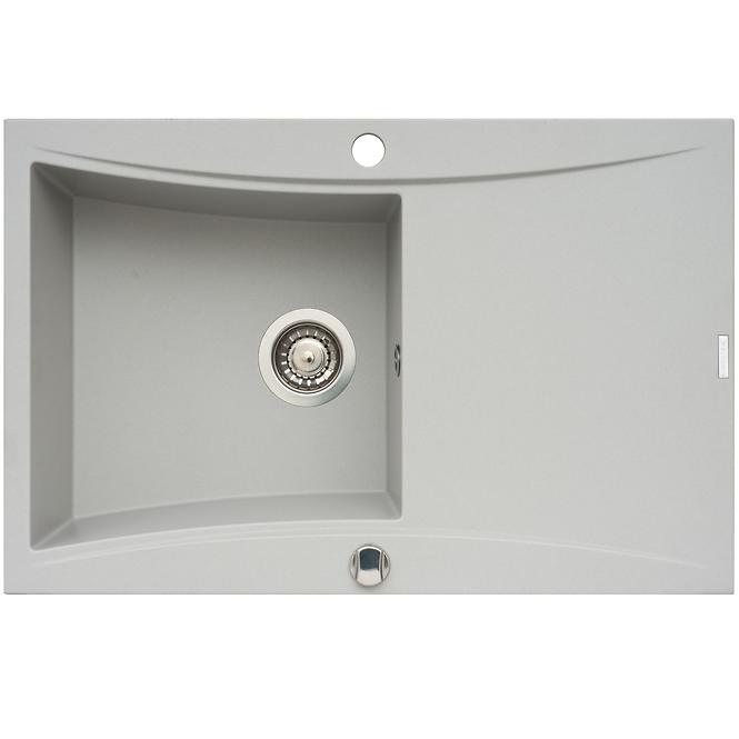 Spüle Softline (79x51) 1B 1D grau beton