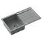 Spüle Johnny 111 Steingran grau 77x44x18,5 + Siphon,2