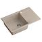 Spüle Peter 111 Steingran beige 78x50x20 + Siphon,2