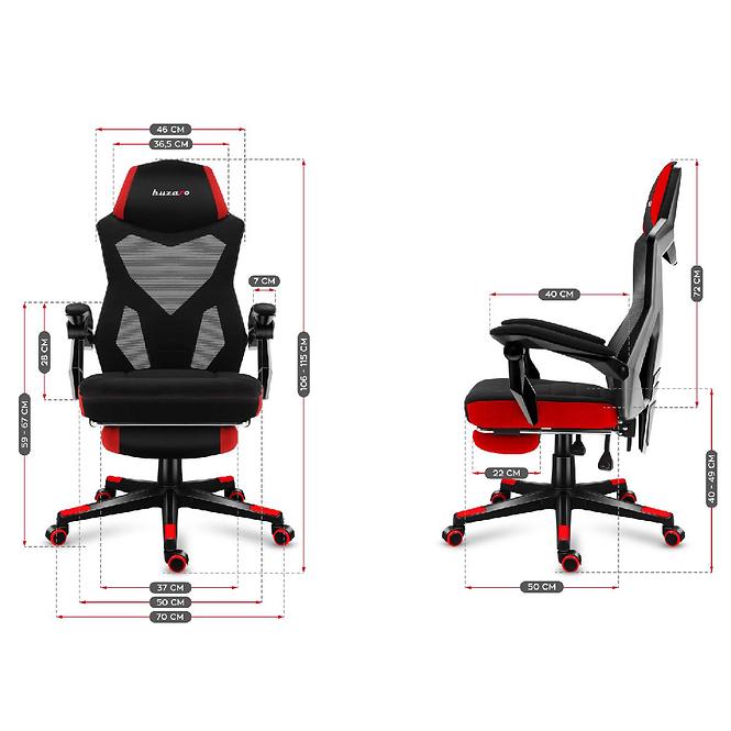 Spielerstuhl Combat 3.0 Red New