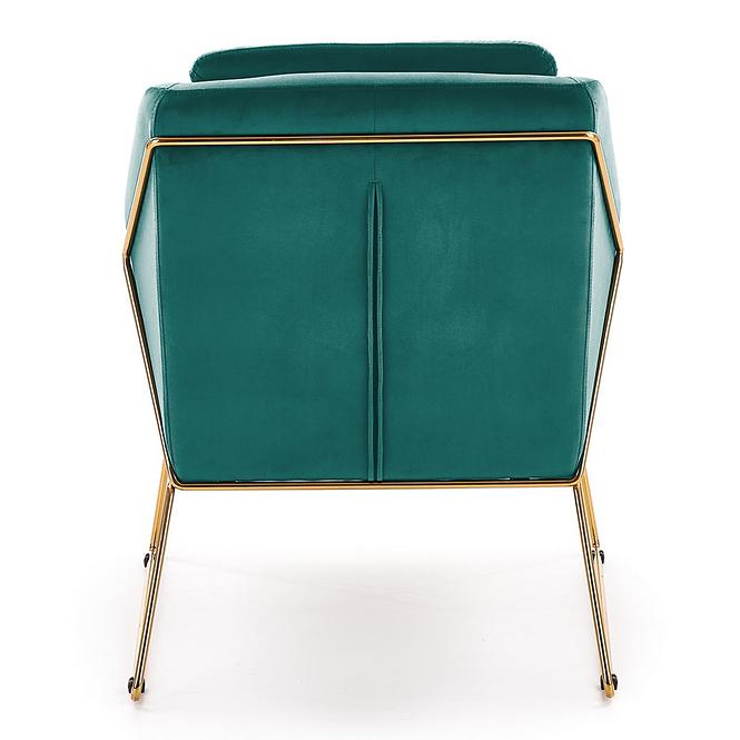 Sessel Soft 3 grün/gold