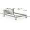 Bett kiefernholz LK105–140x200 grey,3
