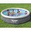 Pool  RATAN 3,66x0,76 m mit Filterpumpe 57445,3