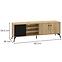 Tv Tisch Agis 06 Honey Castello Oak/Black Mat,2