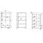 Vitrine Agis 03 Honey Castello Oak/Black Mat,3