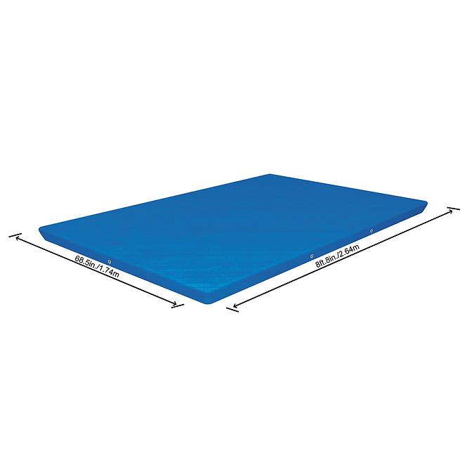 87XA PLACHTA KRYCIA PRE OVAL BAZEN 2.59X1.7 M 58105